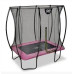 Купить Батут  EXIT Silhouette прямоугольный 153x214 розовый в Киеве - фото №1